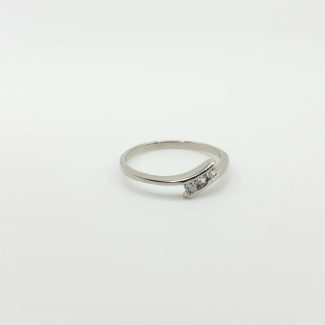 Ring Stainless steel three stones